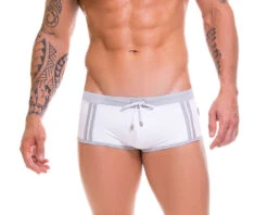0086 SPORT SWIMWEAR BOXER SILVER