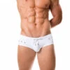 0288 HOT SWIM BRIEF WHITE