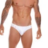 1023 CARIBE SWIMWEAR BIKINI THONG WHITE