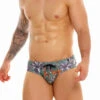 1433 JUNGLE SWIMWEAR BRIEF PRINTED