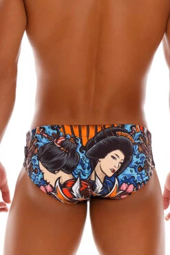 1558 GEISHA SWIMWEAR PRINTED -JOR Luxe Deals Store 1558 GEISHA SWIM 2