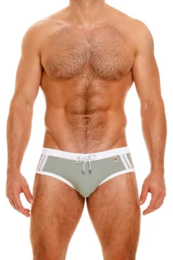 1781 NASSAU SWIMWEAR G-STRING GREEN -JOR Luxe Deals Store 1781 NASSAU SWIM G STRING GREEN