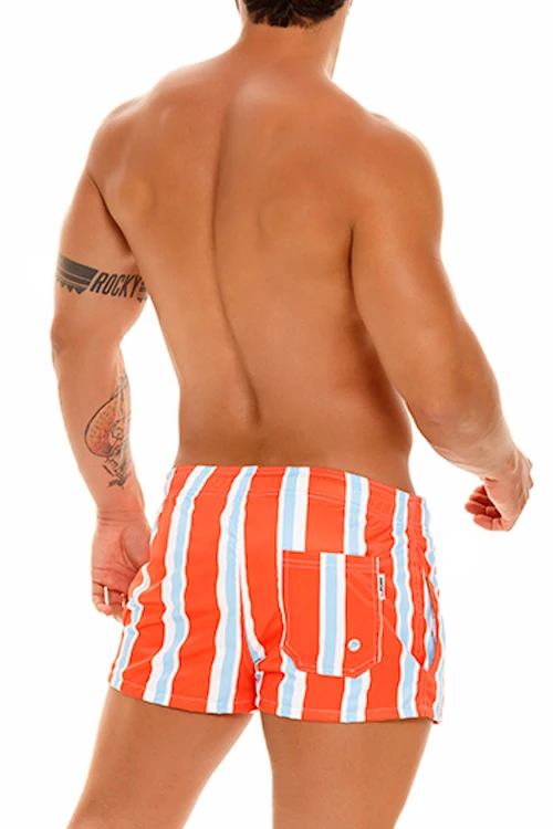 1907 PORTOFINO MINI SHORT ORANGE 2 1907 PORTOFINO MINI SHORT ORANGE - Image 2