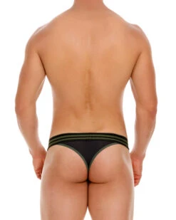 2060 COLLEGE THONG BLACK