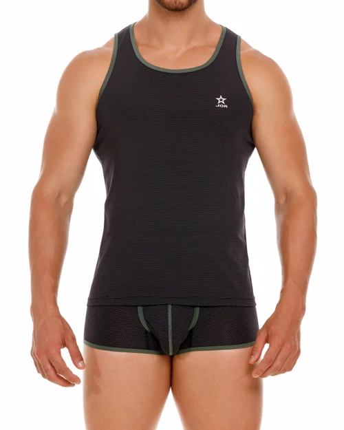 2061 COLLEGE TANK TOPBLACK 1 2061 COLLEGE TANK TOPBLACK