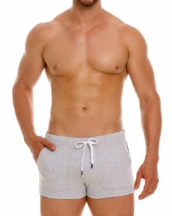 2137 VARSITY SHORT GRAY -JOR Luxe Deals Store 2137 VARSITY SHORT GRAY 2