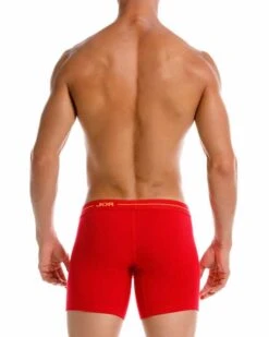 2145 DAILY LONG BOXER RED -JOR Luxe Deals Store 2145 DAILY LONG BOXER RED 3