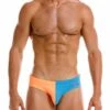 2169 MIX SWIMWEARORANGE/TURQUOISE