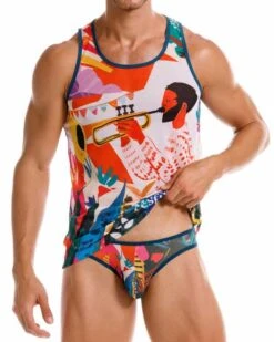 2227 FEST DUO TANK TOP/BIKINI PRINTED