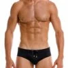 2192 TRAVEL SWIMWEAR BRIEF BLACK
