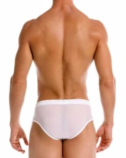 2193 MYSTIC SWIMWEARWHITE 5 2193 MYSTIC SWIMWEARWHITE -JOR Luxe Deals Store 2193 TRIPP SWIM BRIEF WHITE 3