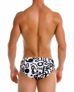 2199 LOVE SWIMWEAR BRIEF PRINTED 5 2199 LOVE SWIMWEAR BRIEF PRINTED -JOR Luxe Deals Store 2199 LOVE SWIM BRIEF 3