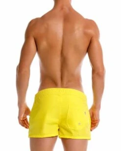 2203 MONTECARLO MINI SHORT YELLOW 5 2203 MONTECARLO MINI SHORT YELLOW -JOR Luxe Deals Store 2203 MONTE CARLO SHORT YELLOW 3