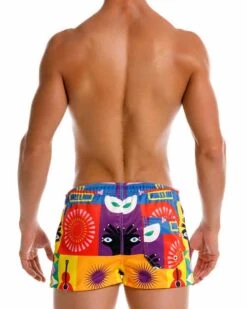 2207 CARNIVAL MINI SHORT PRINTED -JOR Luxe Deals Store 2207 CARNIVAL SHORT 3