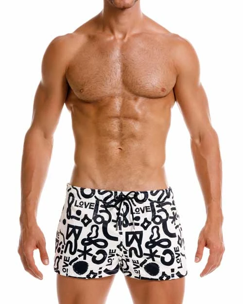 2208 LOVE MINI SHORT PRINTED 1 2208 LOVE MINI SHORT PRINTED