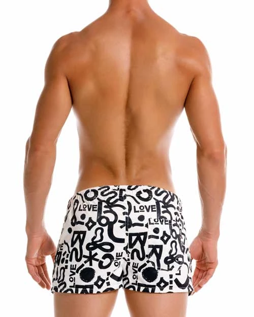 2208 LOVE MINI SHORT PRINTED 3 2208 LOVE MINI SHORT PRINTED - Image 3