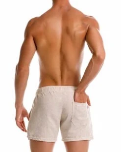 2211 SOUL SHORT BEIGE 5 2211 SOUL SHORT BEIGE -JOR Luxe Deals Store 2211 SOUL SHORT BEIGE 3