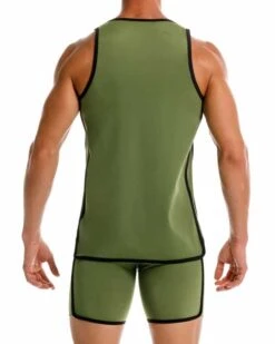 2218 WIMBLEDOM TANK TOPOLIVE 5 2218 WIMBLEDOM TANK TOPOLIVE -JOR Luxe Deals Store 2217 WIMBLEDOM TANK TOP OLIVE 31