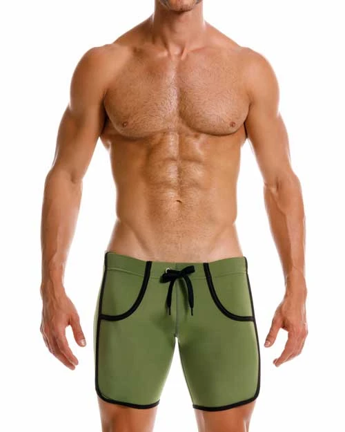 2217 WIMBLEDON SHORT OLIVE 2 2217 WIMBLEDON SHORT OLIVE - Image 2