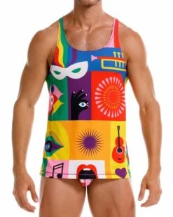 2174 CARNIVAL TANK TOPPRINTED